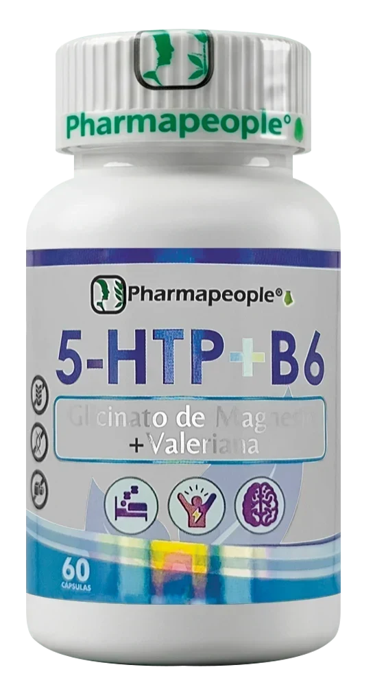5-HTP + B6 + Glicinato de Magnesio + Valeriana